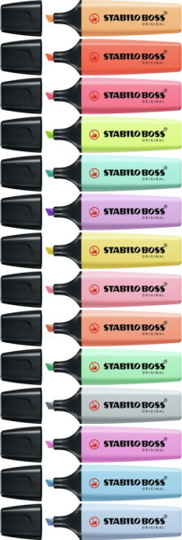 STABILO BOSS ORIGINAL Pastel Leuchtmarkierer