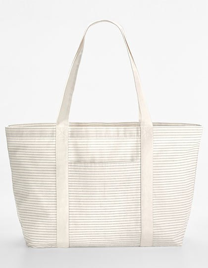 Westford Mill - Striped Organic Cotton Shopper