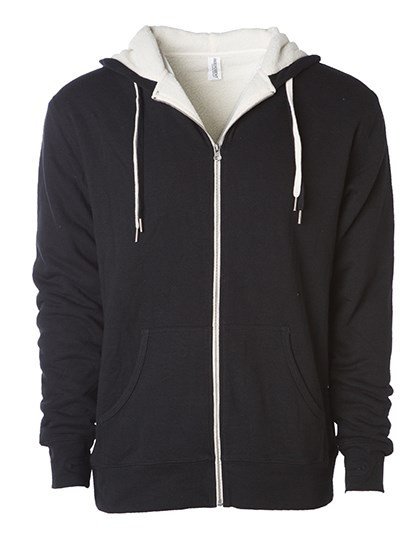 Independent - Unisex Sherpa Lined Zip Hooded Jacket