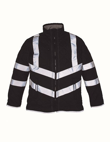 YOKO - Hi-Vis Kensington Jacket With Fleece Lining