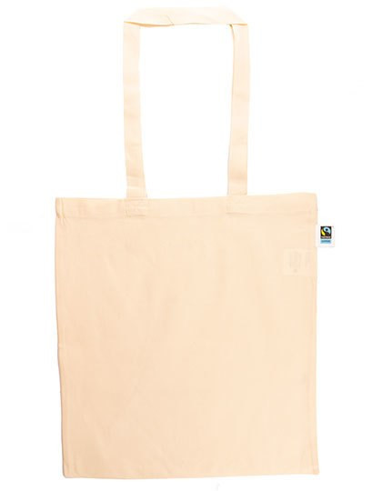 Tasche, Fairtrade-Baumwolle, 38 x 42 cm, 145 g/m²